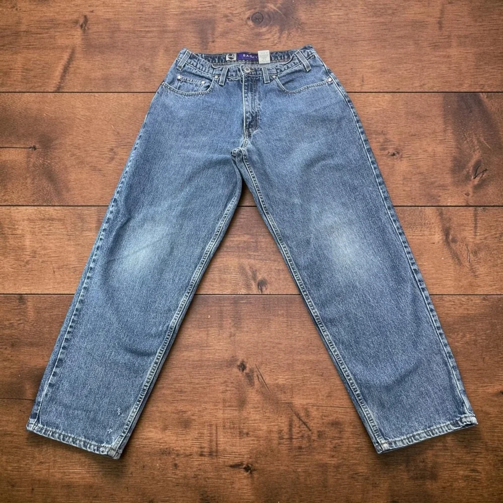 Vintage Levis SilverTab Baggy Jeans Mens 32x30 Made in USA Blue Denim 90s Y2K